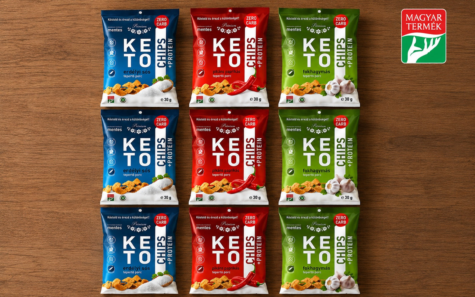 Pannónia KETO Chips (9 darab)